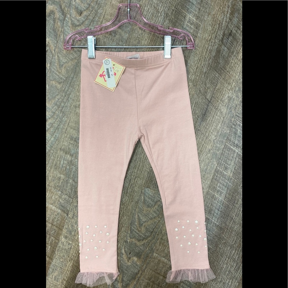 calla lily pink leggings